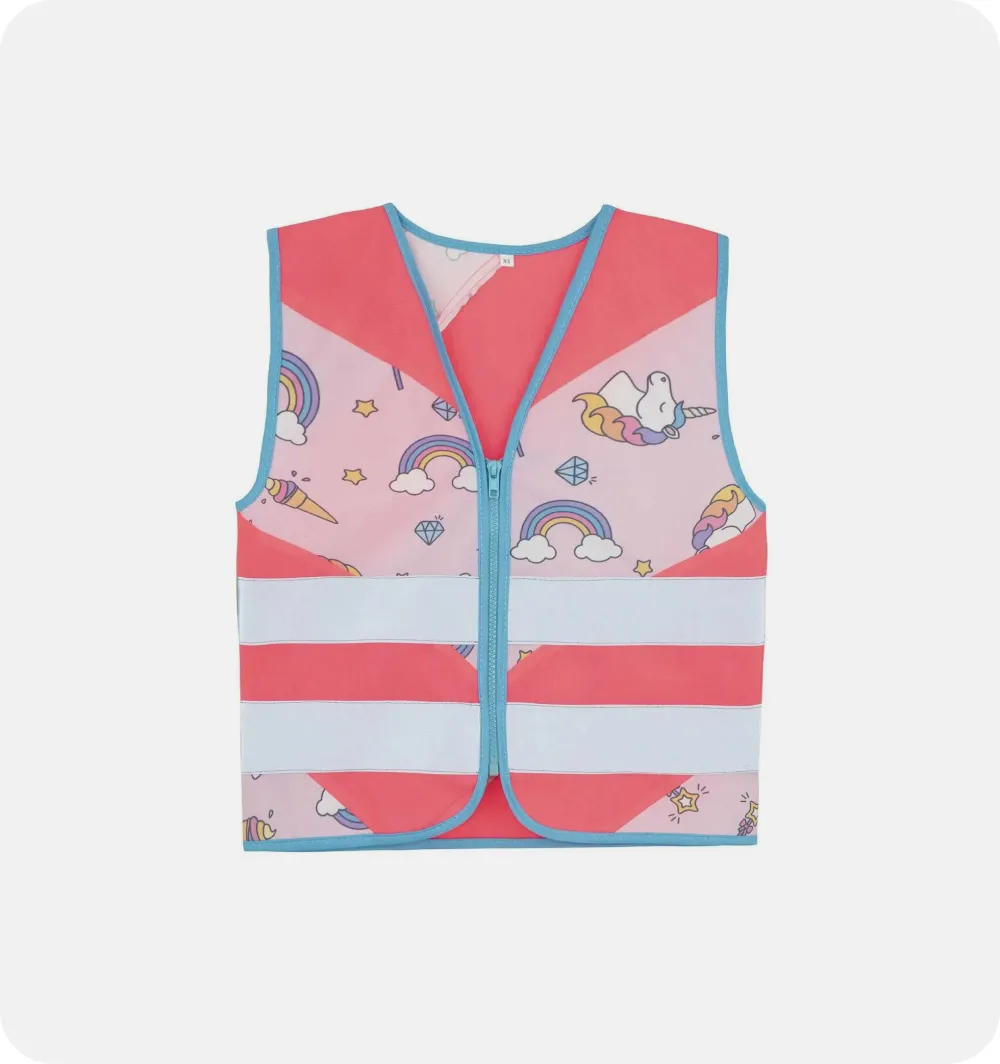 Children's Safety Vest Action