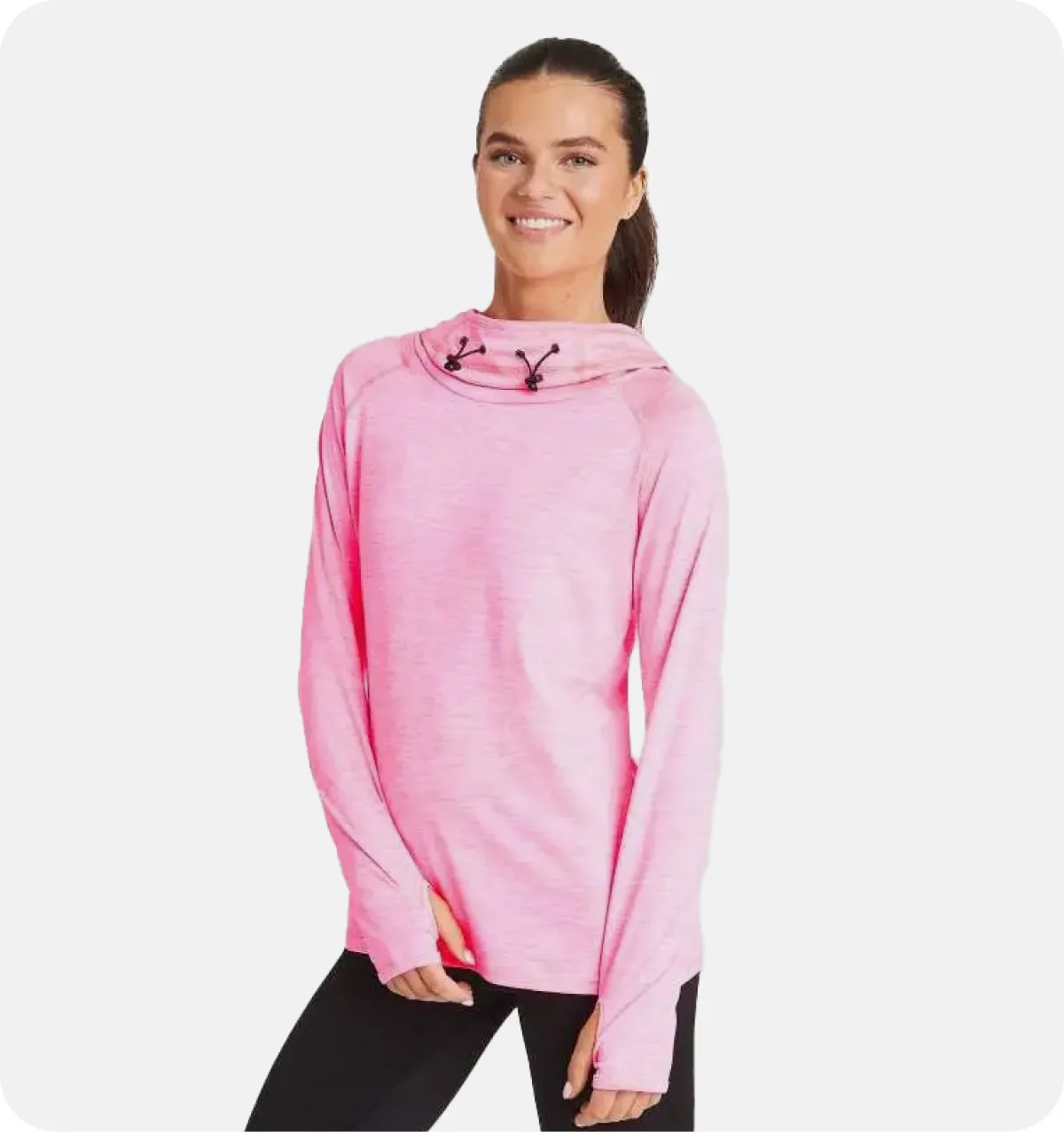 Girlie Cool Cowl Neck Top