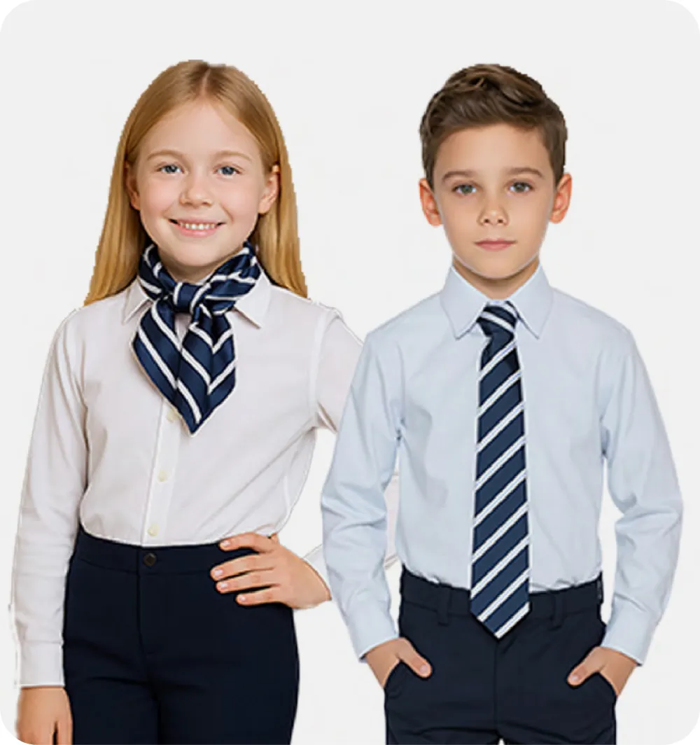Cravatta e foulard collegiali