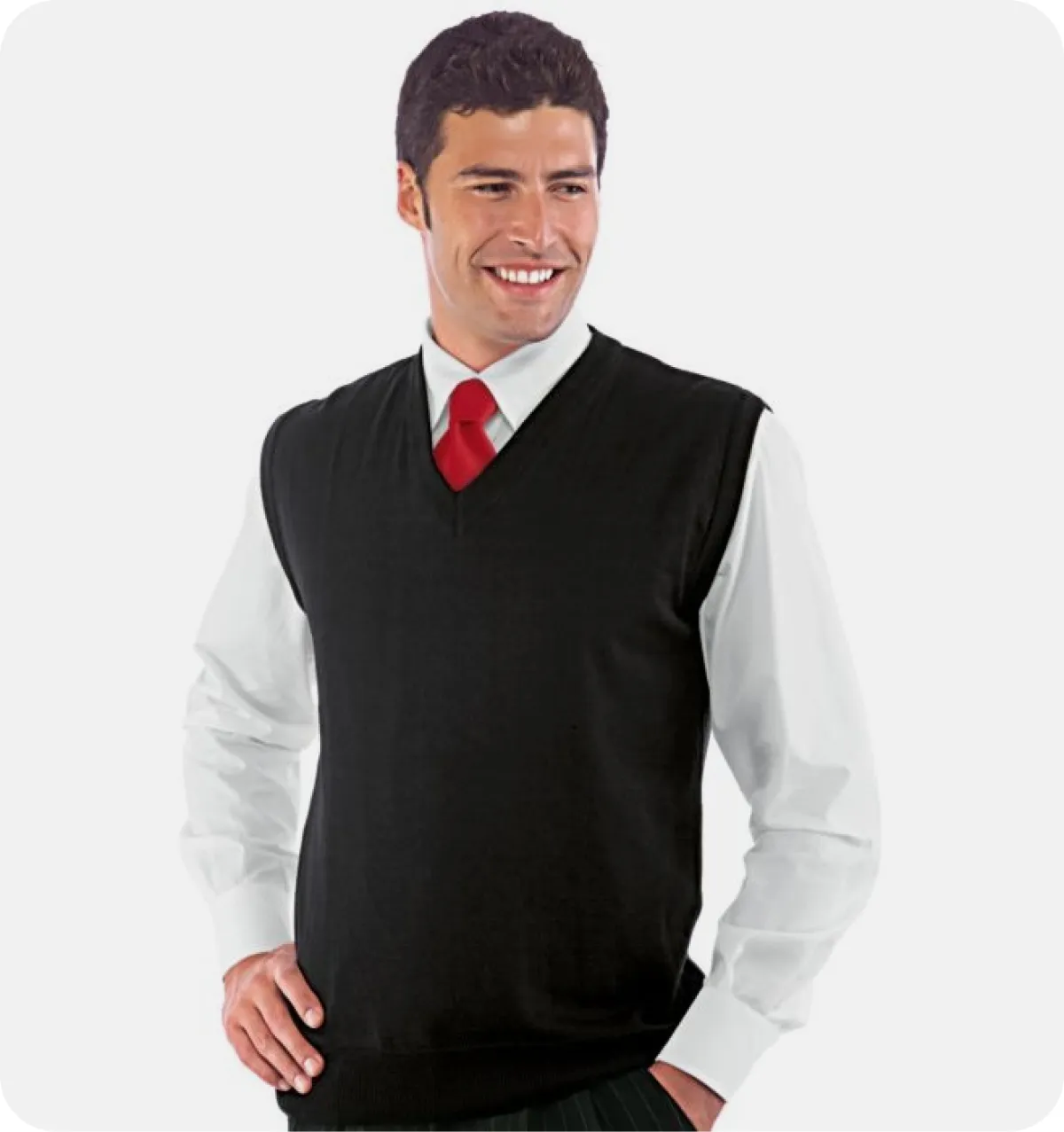 gilet unisex lana