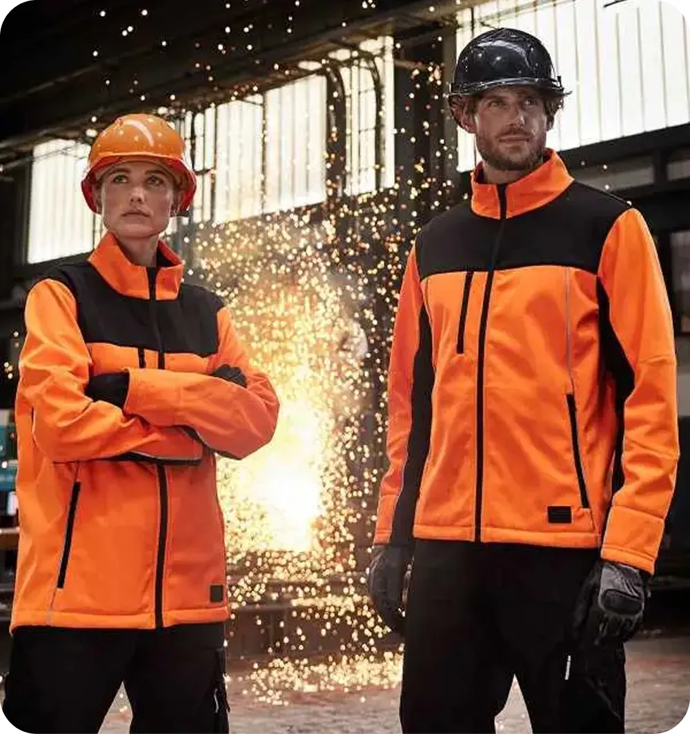 Signal-Workwear Softshell-Jacket